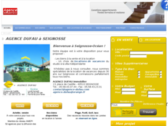 agence-dufau.com website preview