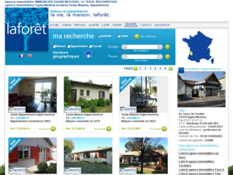 immobilier-gujan-mestras.com website preview