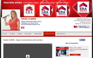 era-biscarrosse-elodie-claria.com website preview