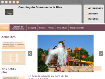 camping-mobile-home-biscarosse.com website preview