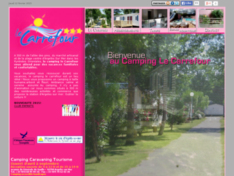 camping-lecarrefour.com website preview