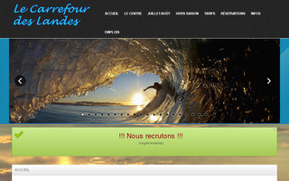 le-carrefour-des-landes.com website preview