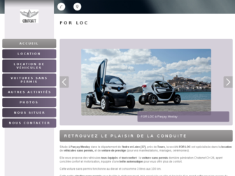 voiture-sans-permis-forloc.fr website preview