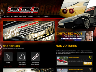 sportracingcar.com website preview