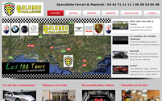 colombochallenge.fr website preview