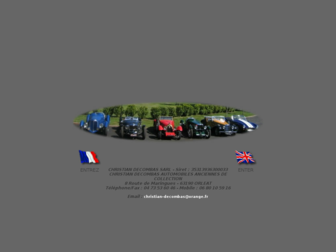 automobiles-anciennes-christian-decombas.com website preview