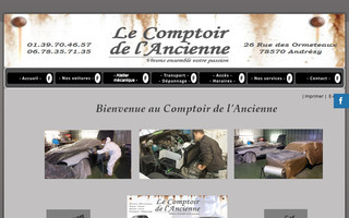 lecomptoirdelancienne.fr website preview