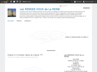 lesrendezvousdelareine.com website preview