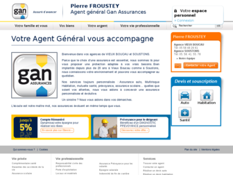 froustey-vieux-boucau.gan.fr website preview