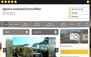 agence-audouard-immobilier.fr website preview