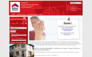 immobilier-capbreton-era.fr website preview