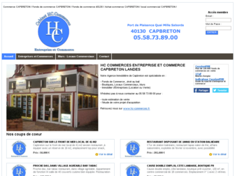 fonds-de-commerce-hc-commerces-capbreton.octissimo.com website preview