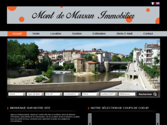 mdm-immo.com website preview