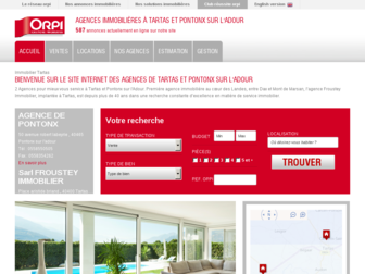 froustey-immobilier.com website preview
