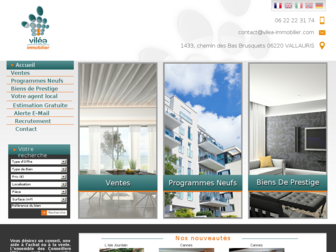 vilea-immobilier.com website preview