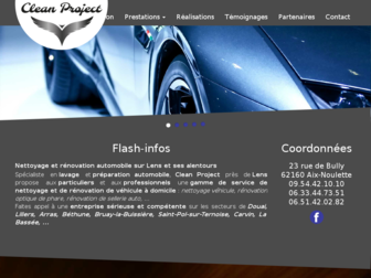 cleanproject.fr website preview