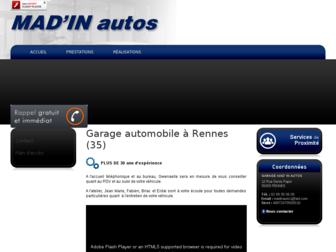 madinauto.com website preview