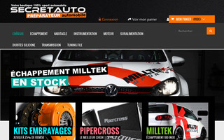 secretauto.fr website preview