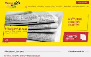 course-en-cours.com website preview
