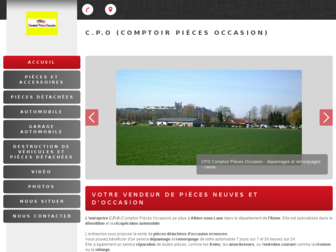 cpo-comptoir-pieces-occasion.fr website preview
