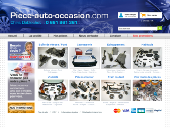 piece-auto-occasion.com website preview