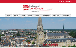indicateurvendomois.com website preview