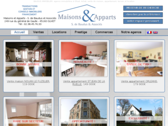 maisons-apparts.com website preview