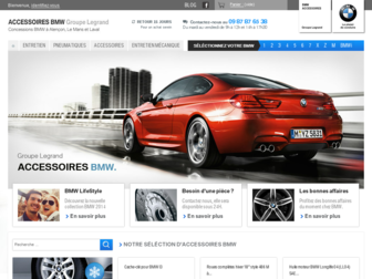 accessoires-bmw.fr website preview