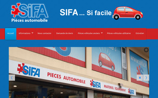sifa.fr website preview