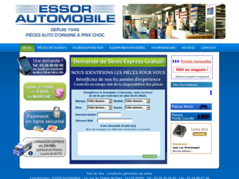 essorauto.com website preview