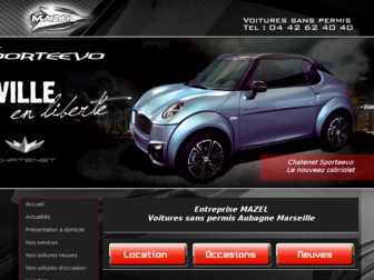 mazel-auto.com website preview