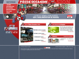 casse-auto-nevers.com website preview