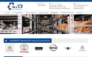 adautomobile.com website preview