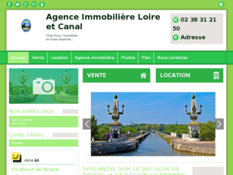 agence-immobiliere-briare.fr website preview
