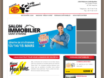 maisons-jbm.com website preview