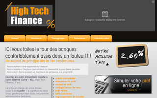 htfinance.fr website preview