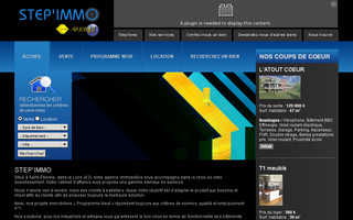 stepimmo.fr website preview