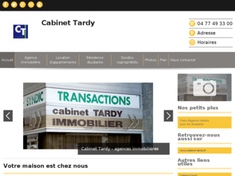 cabinet-tardy.net website preview