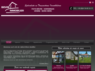 bievre-immobilier.com website preview