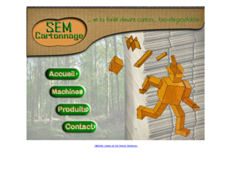 sem-cartonnage.com website preview