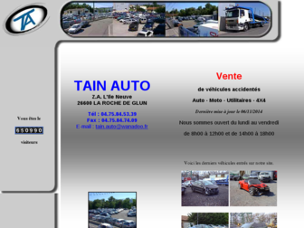 tain-auto.com website preview