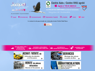 jacquet-recyclauto.com website preview