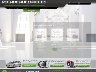 rocade-auto-pieces.fr website preview