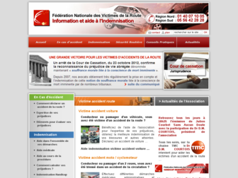 fnvictimesdelaroute.asso.fr website preview