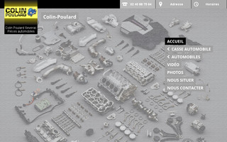 colin-poulard.fr website preview