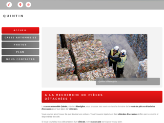 casse-automobile-quintin.fr website preview