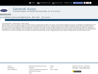 generall-autos-demolition.fr website preview