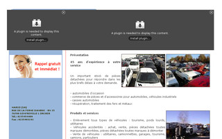 casse-automobile-pieces-detaches-destruction-voiture.mario-sa.com website preview
