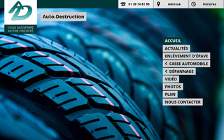 auto-destruction.fr website preview