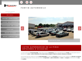 casse-auto-vendee.fr website preview